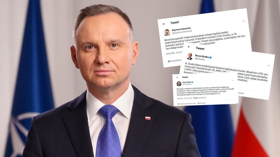 Andrzej Duda zdecydował ws. ustawy o SN. W sieci wrzenie