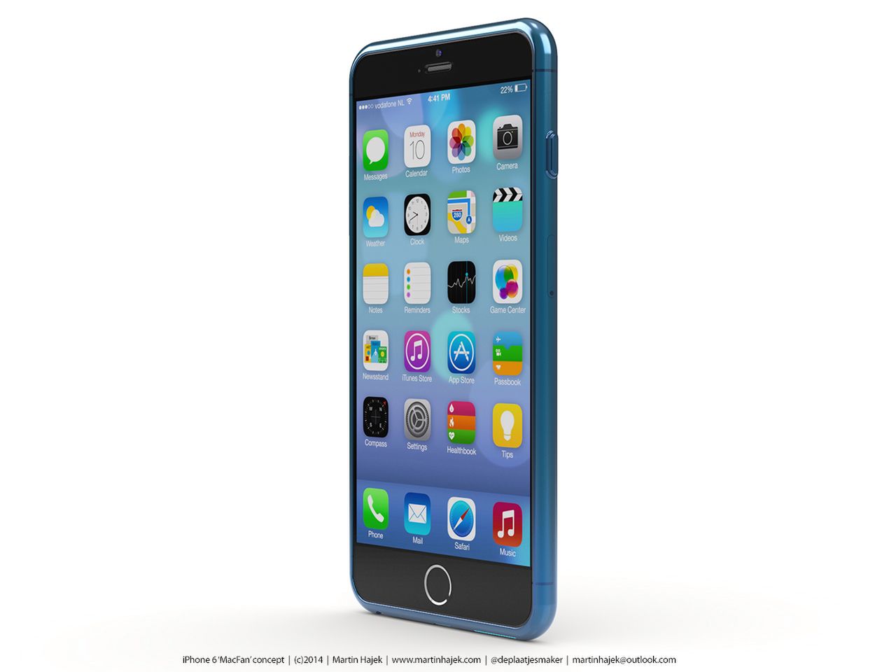 Zrzuty ekranu z iOS 8, możliwy wygląd iPhone'a 6 i Xperia Z2 w Polsce 5