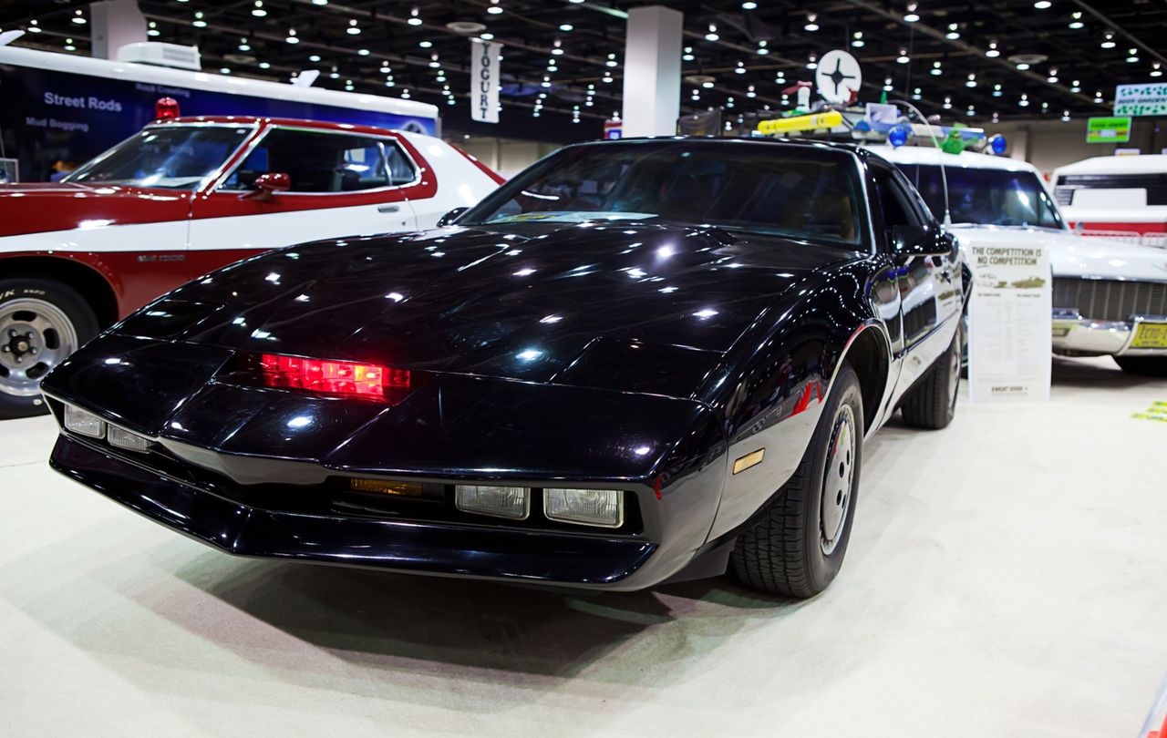Zdjęcie DETROIT - FEB 25: The car from the hit tv show Knight Rider on display at the Autorama Show February 25th, 2011 in Detroit, Michigan.