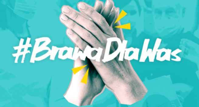 „#BrawaDlaWas” - media zachęcają do podziękowań pracownikom służby zdrowia