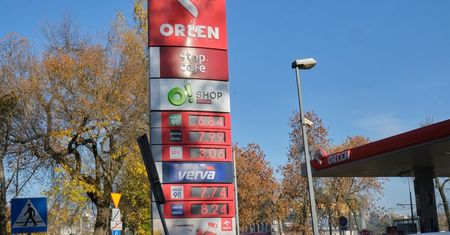 Wysokie ceny paliw. Olej napędowy po prawie 8 zł, benzyna zbliża się do 7 zł