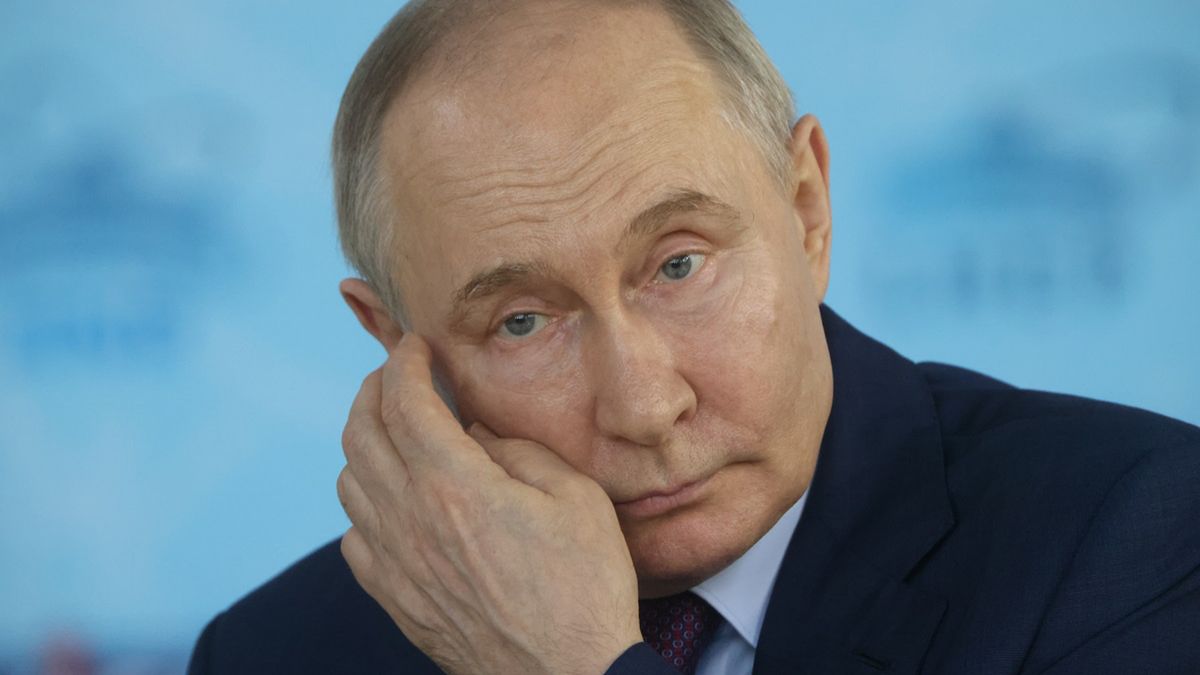 Władimir Putin, prezydent Rosji.