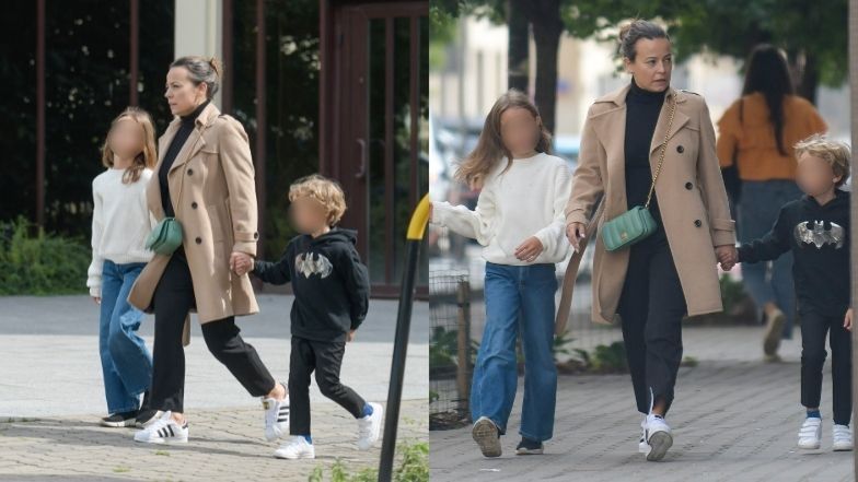 Anna Mucha i Jakub Wons prezentują rodzinną sielankę podczas wypadu do kawiarni