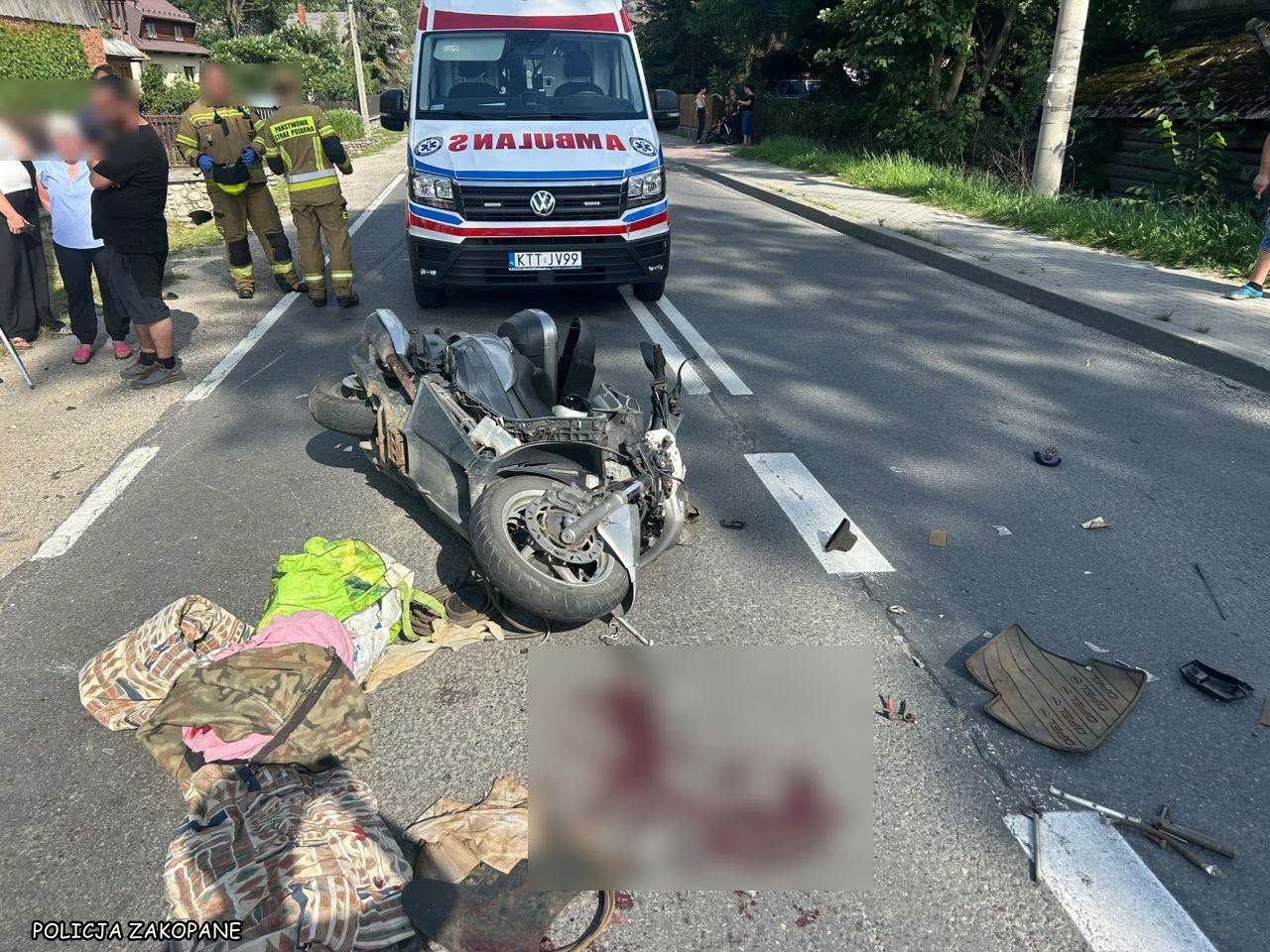 Wypadek na Podhalu