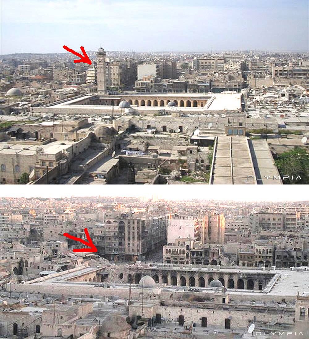 Syria przed i po wojnie - przerażające zdjęcia ukazujące zniszczenia i dramat mieszkańców 28
