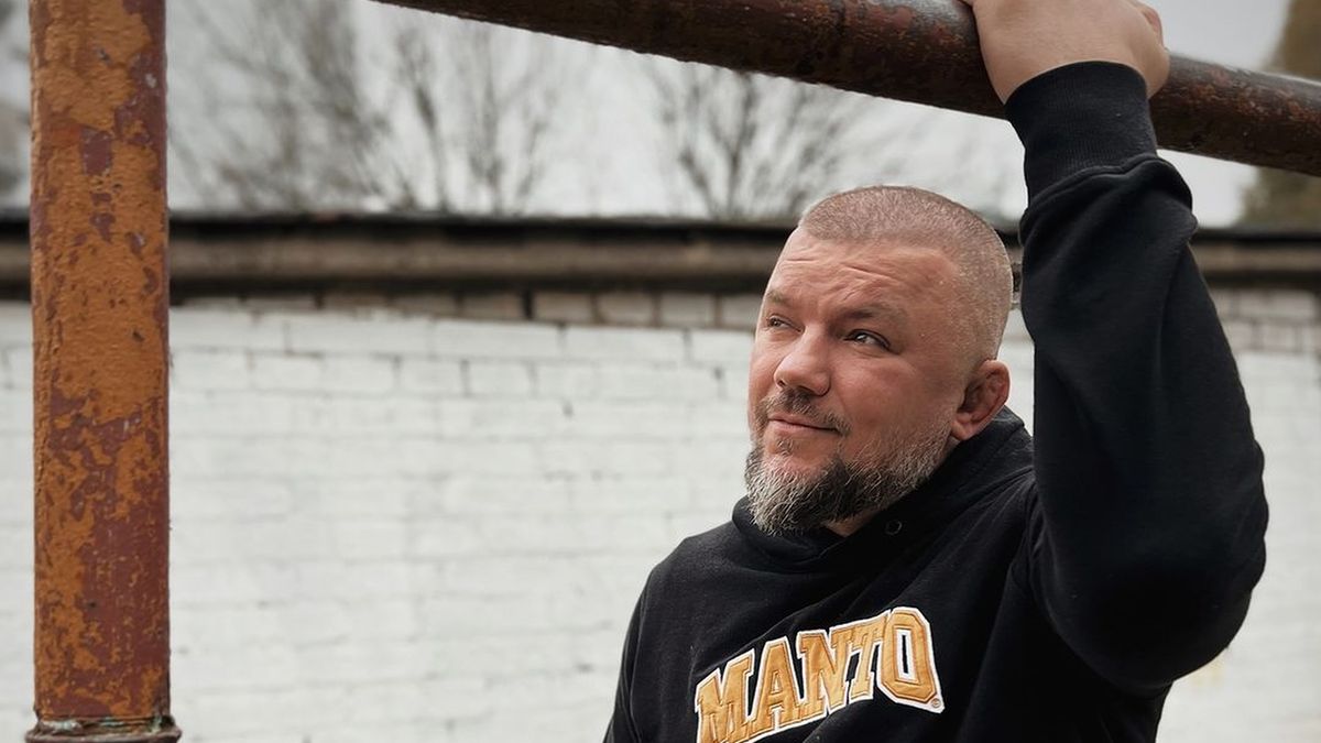 Na zdjęciu Łukasz "Juras Jurkowski"
