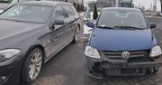 Kolizja na ruchliwym skrzyżowaniu. Sprawca ukarany mandatem