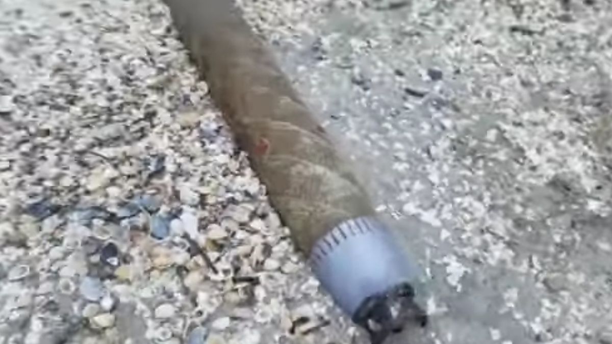 Fragment rosyjskiej rakiety w Rumunii