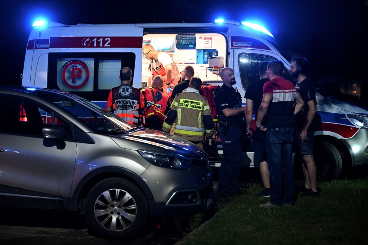 Pożar w Domu Dziecka przy ulicy Pogodnej w Lublinie