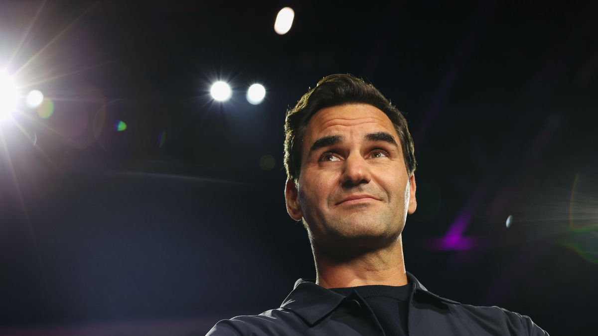 Roger Federer zamienił rakietę tenisową na kij do golfa