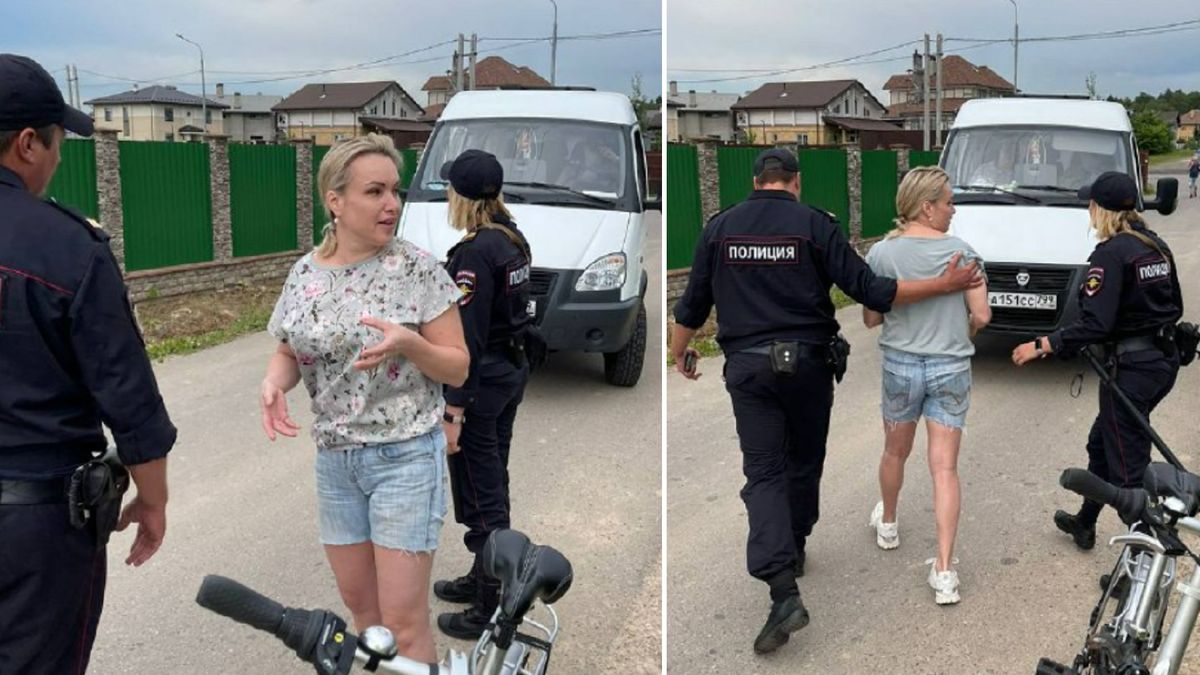 Rosyjska policja zatrzymała Marinę Owsiannikową
