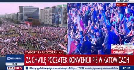 Taki był przekaz. Oto jak TVP pokazała marsz