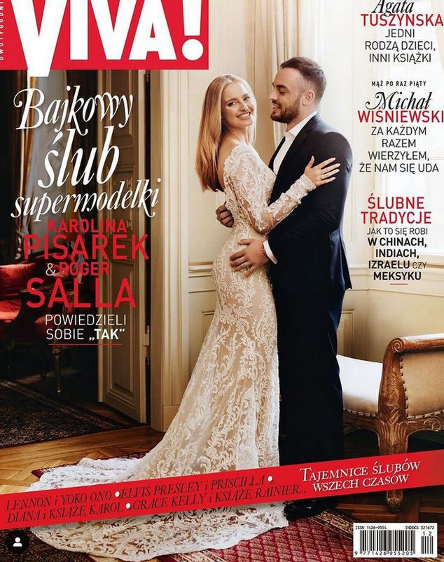 okładka ślubna Karoliny Pisarek i Rogera Salli