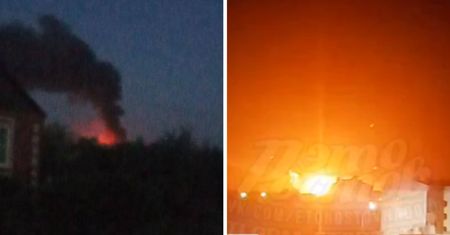 Ukraiński atak na lotnisko w Rosji. Wykorzystano co najmniej 70 dronów