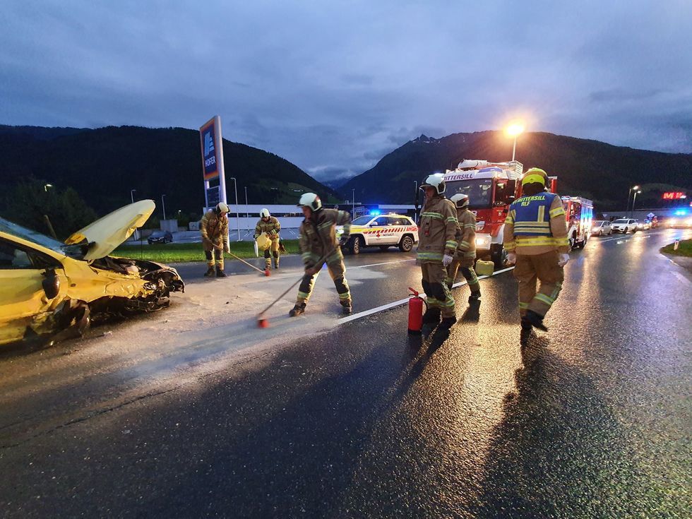 Wypadek z udziałem Polaków w Austrii. Cztery osoby w szpitalu