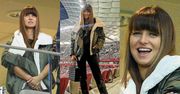 Ciężarna Anna Lewandowska w casualowej stylizacji na meczu Bayernu Monachium. Ładnie wyglądała? (ZDJĘCIA)