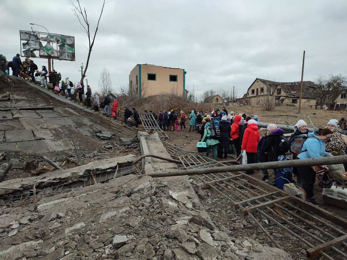 Zawieszenie broni miało umożliwić ukraińskiej ludności cywilnej ewakuację z okupowanych miast 