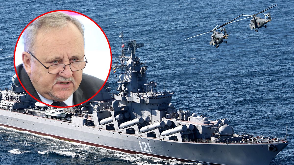 Generał Pacek mówi o działaniach rosyjskiej marynarki wojennej