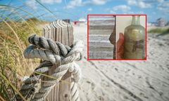 Butelka na plaży. List napisali żołnierze podczas I wojny światowej