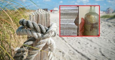 Butelka na plaży. List napisali żołnierze podczas I wojny światowej
