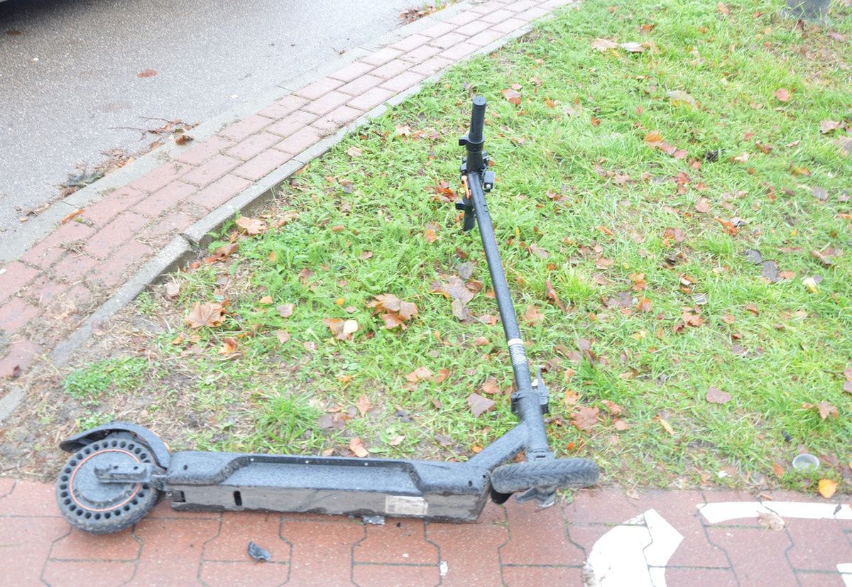 Włodawa: 15-latka na hulajnodze zderzyła się z volkswagenem