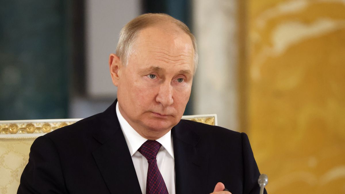 SAINT PETERSBURG, RUSSIA - SEPTEMBER 20 (RUSSIA OUT): Russian President Vladimir Putin attends a meeting of the Board of Trustees for the Mariinsky Theatre on September 20, 2023, in Saint Petersburg, Russia. President Putin is on a one-day trip to Saint Petersburg. (Photo by Contributor/Getty Images)