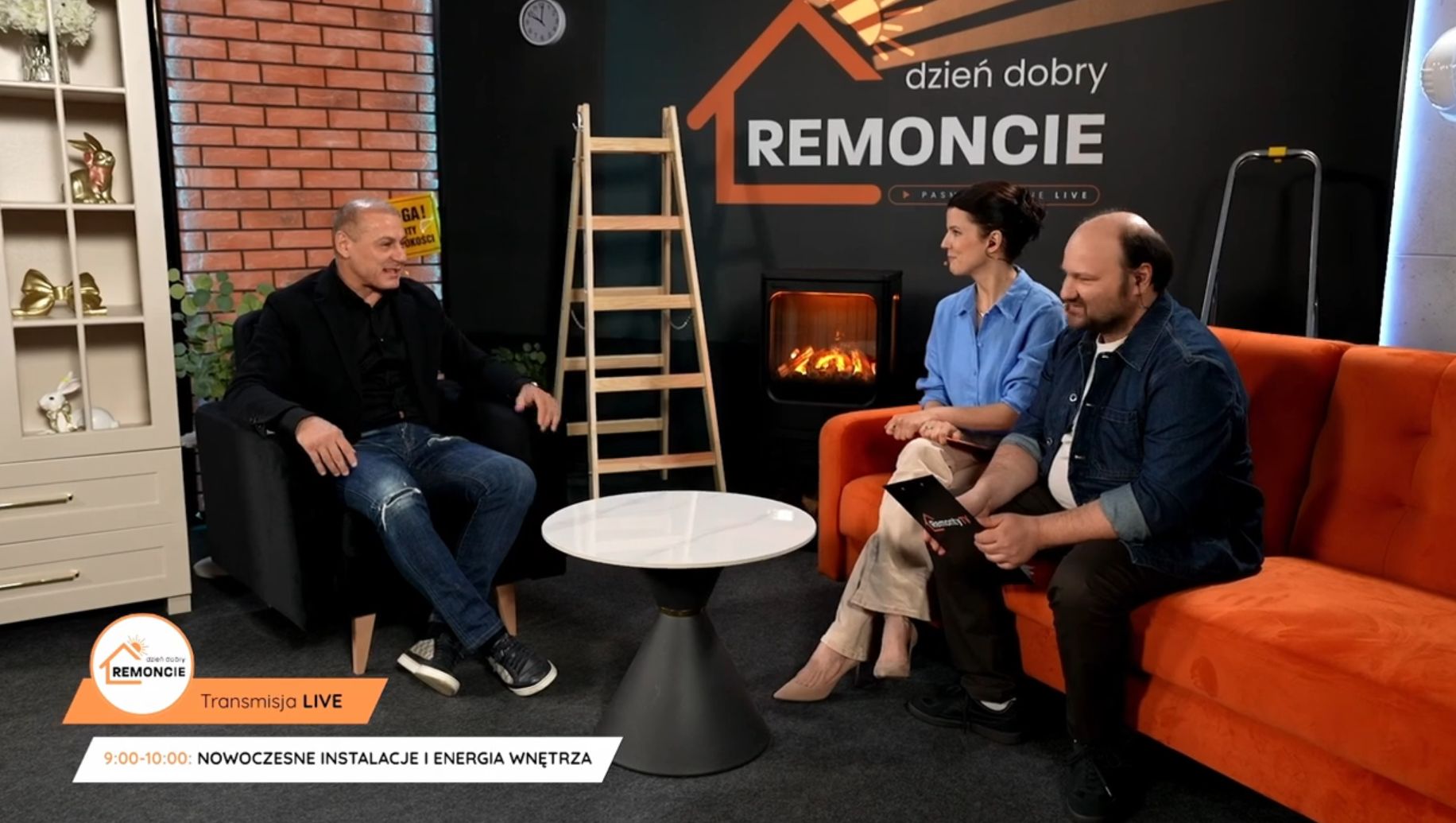 Były piłkarz w weekendowym programie Remonty TV