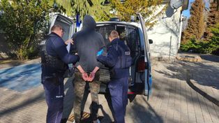 Zatrzymanie poszukiwanego 26-latka. Trafił do zakładu karnego na ponad dwa i pół roku