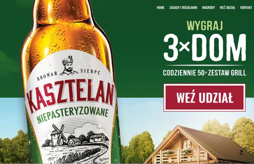 Trzy domy do wygrania w loterii Kasztelana