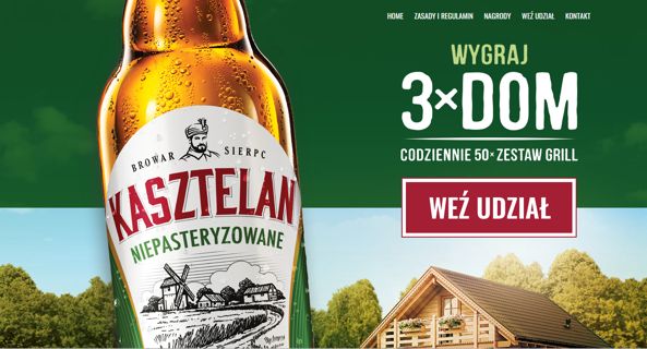 Trzy domy do wygrania w loterii Kasztelana