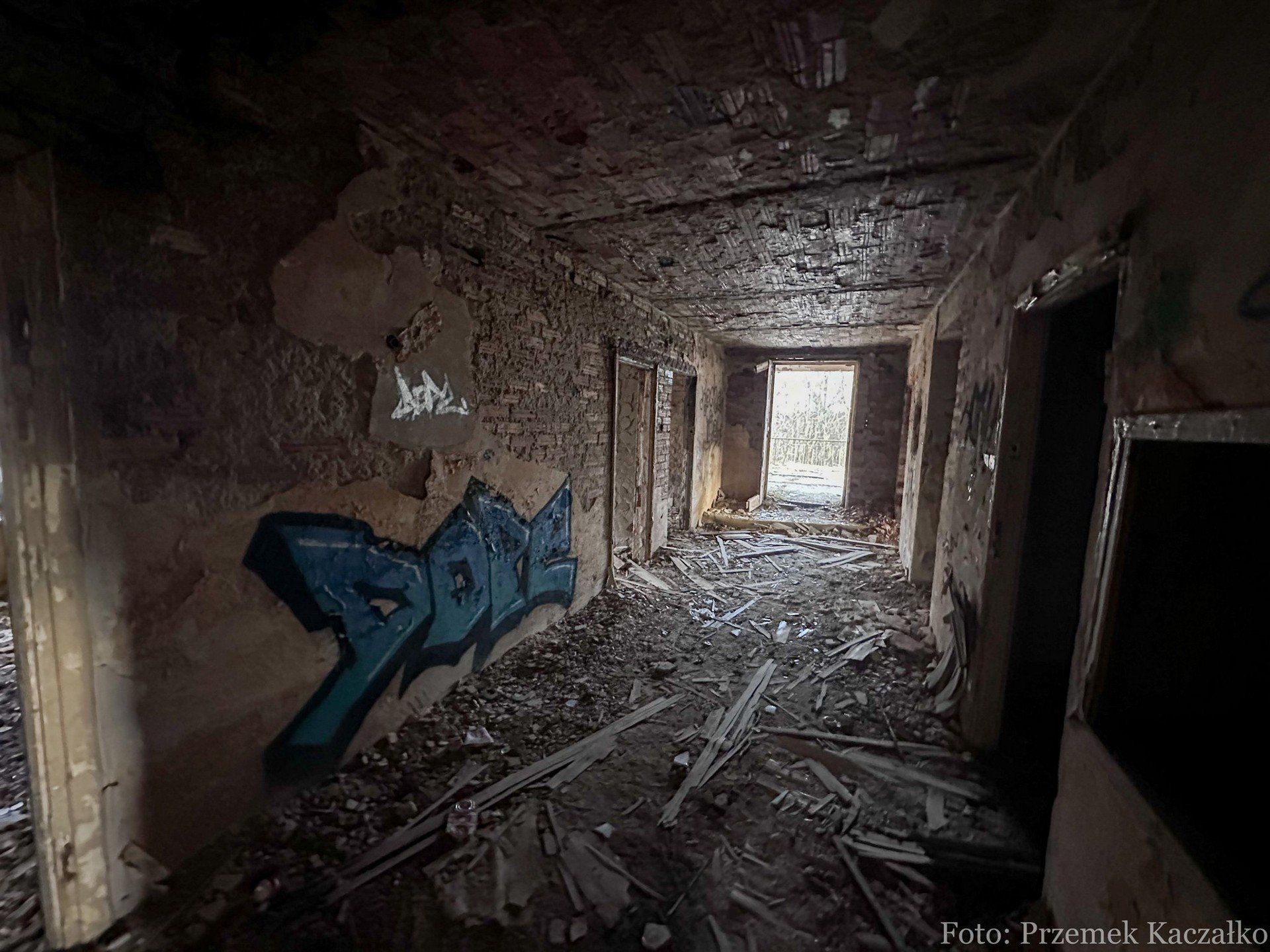 Opuszczony hotel &#34;Nad Zaporą&#34; w Pilchowicach