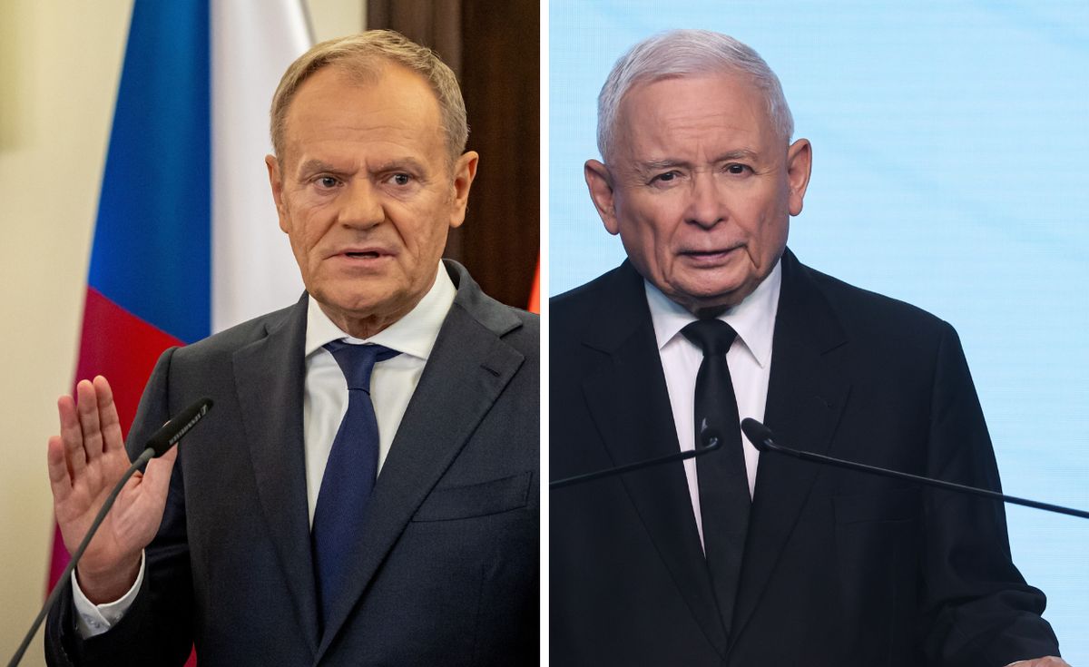 Donald Tusk i Jarosław Kaczyński