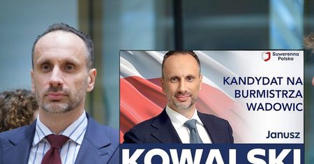 Janusz Kowalski kandyduje na burmistrza Wadowic? Jest komentarz posła