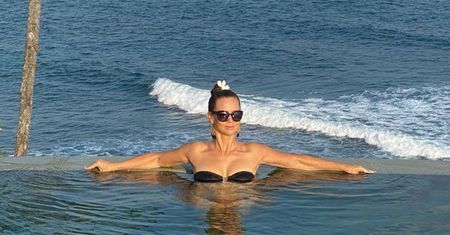 Rusin w bikini wypoczywa na Sri Lance. Zdjęcie z wakacji ma drugie dno