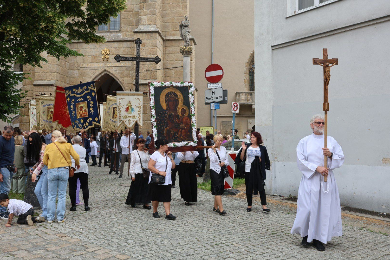 19.06.2025 Jelenia Góra. Procesja Bożego Ciała