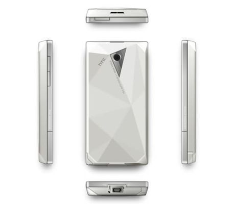 Biały HTC Touch Diamond na horyzoncie 1
