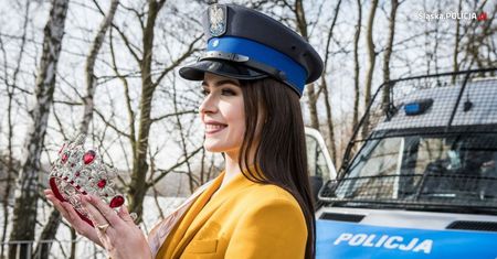 Śląskie. Anna-Maria Jaromin zrzuciła koronę. Miss Polski przeszła rekrutację w policji