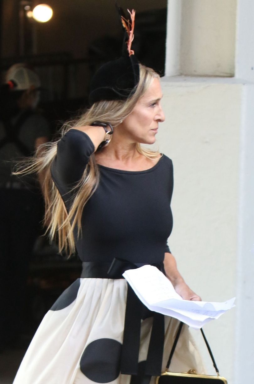 Sarah Jessica Parker i Chris Noth na planie "And Just Like That"