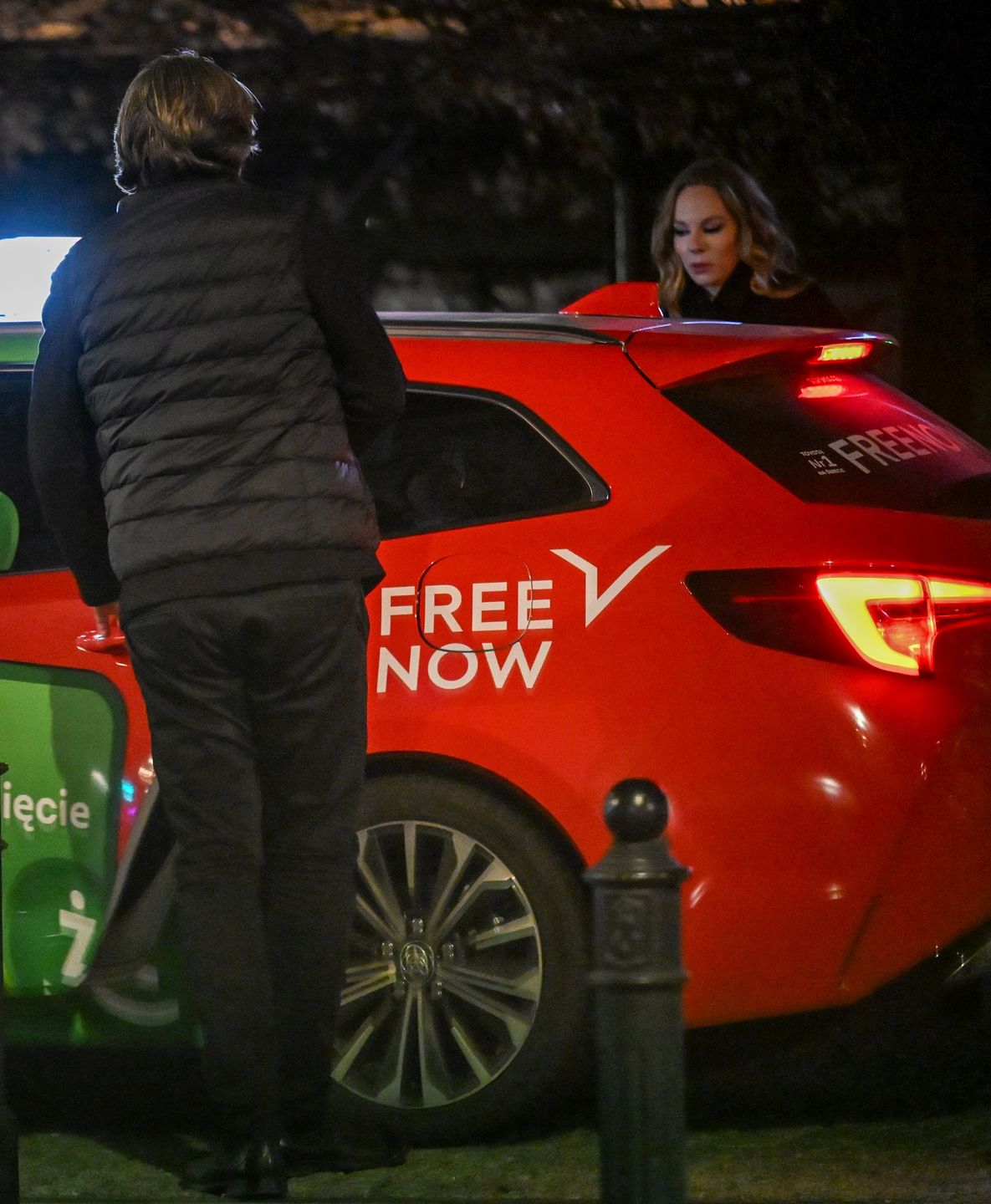 Hanna Turnau na randce z mężem