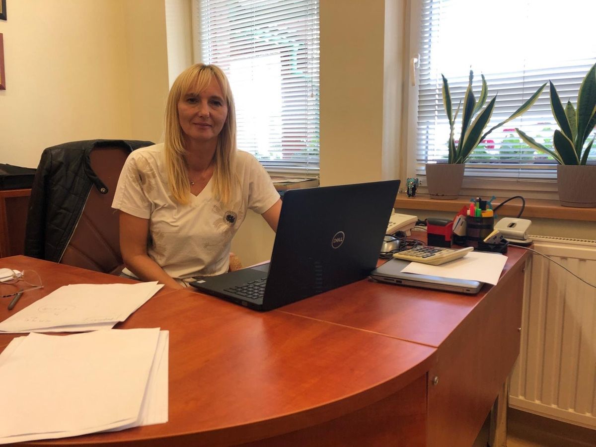 Katarzyna Krzysińska, dyrektorka Zespołu Szkolno-Przedszkolnego im. Komisji Edukacji Narodowej w Bardzie