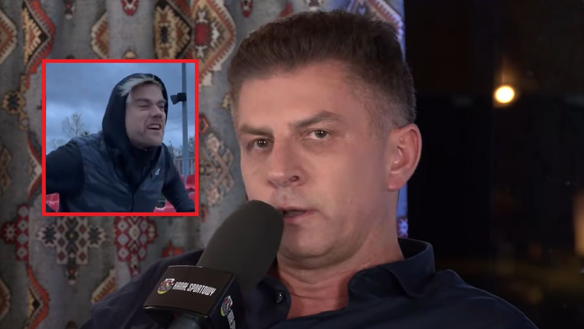 Na dużym zdjęciu Mateusz Borek. Na małym Krzysztof Bąbol.