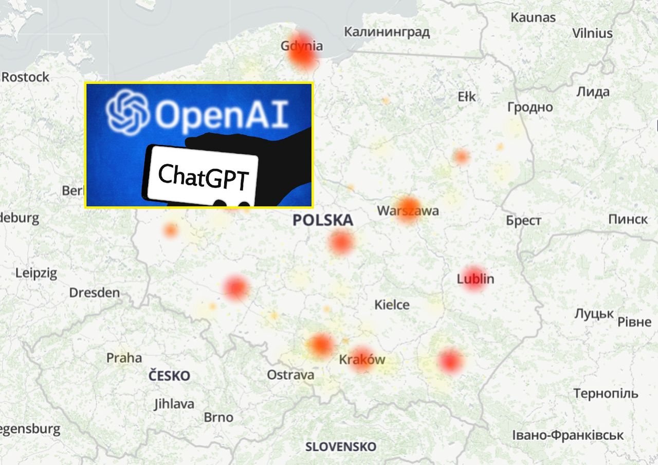 Potężna awaria AI. Problemy z ChatemGPT
