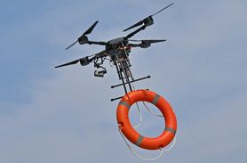 14-latek niemal utonął. Na pomoc przyleciał dron