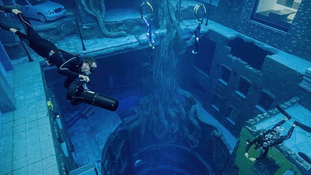 Podwodne miasto w Dubaju. Jest częścią najgłębszego basenu świata 1