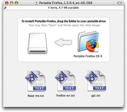 Firefox Portable dla Mac OS X