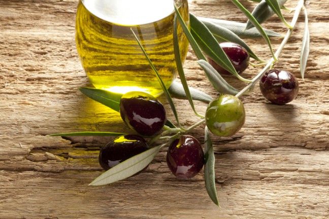 Oliwa z oliwek i cukier