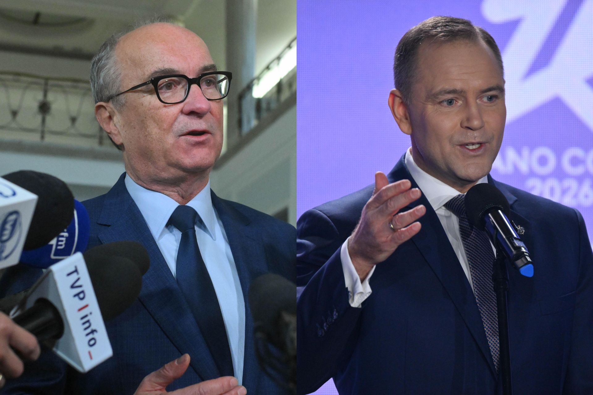 Czarzasty pyta Nawrockiego o Moskwę 2018