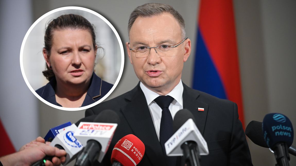 Andrzej Duda i Małgorzata Paprocka