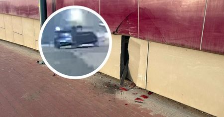 Auto stoczyło się do tunelu. Przerażające chwile we Wrześni