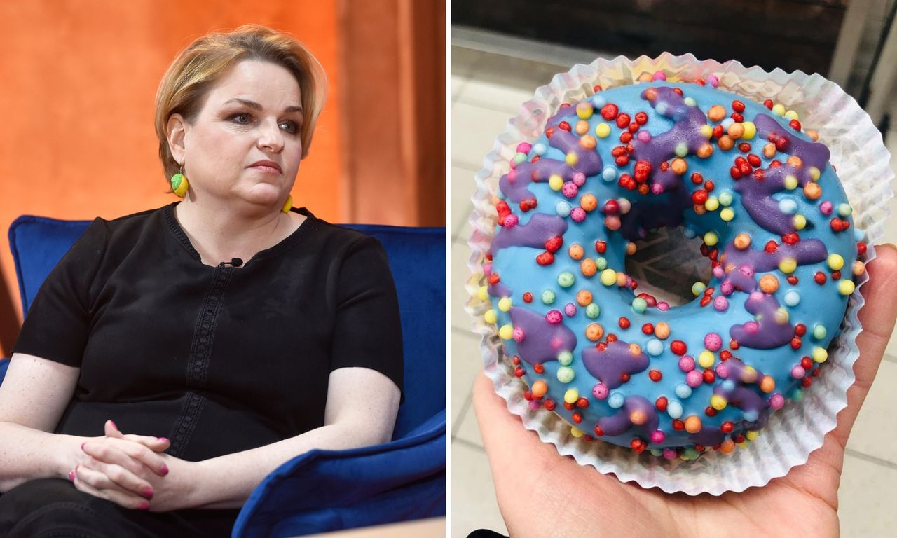 Katarzyna Bosacka miażdży pączki "Ekipy". "Ten barwnik znajdziemy w kostce do toalet"